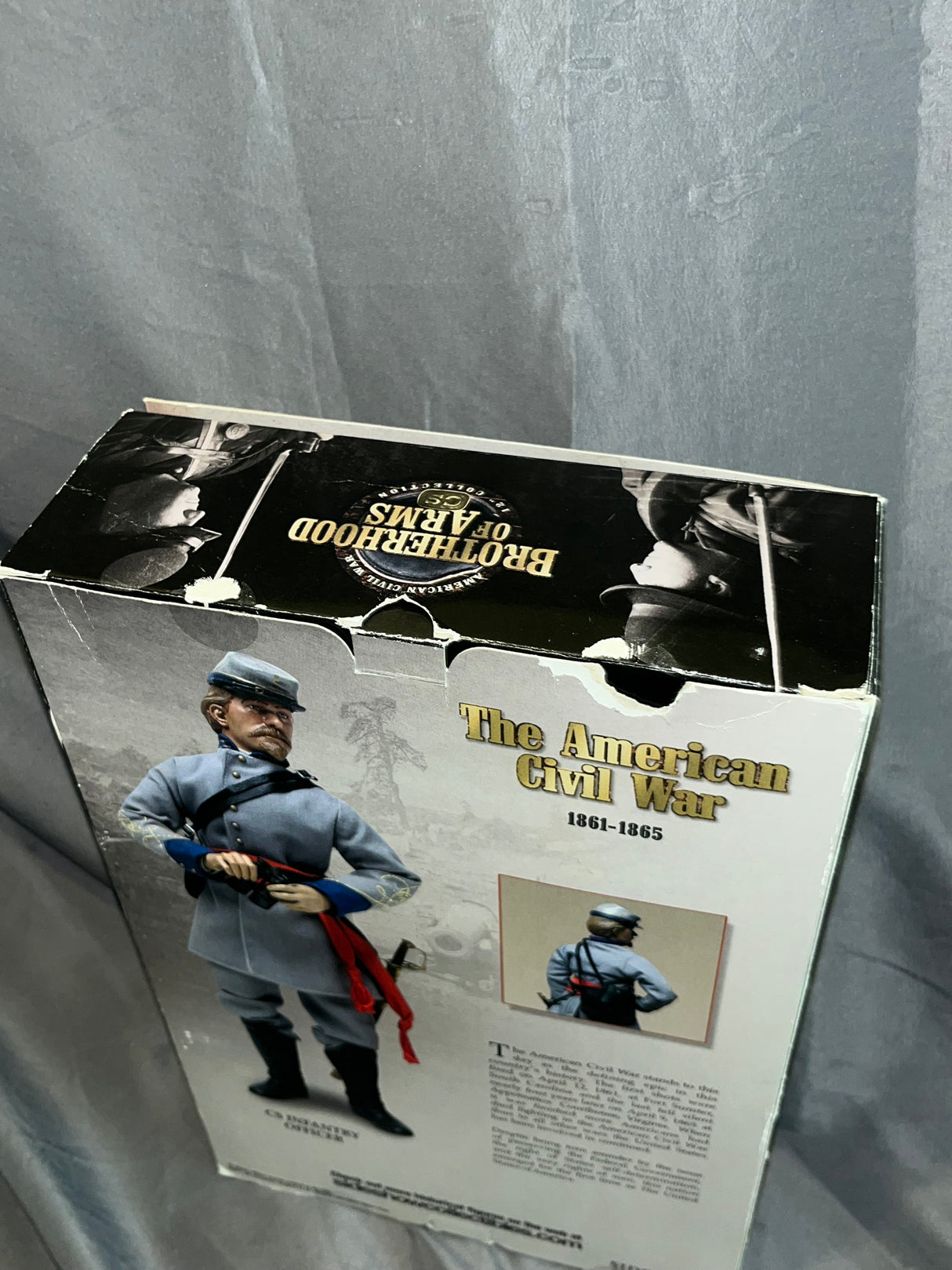 1/6 Scale Civil War Confederate Officer - NIB Sideshow
