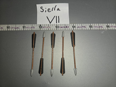 1/6 Scale Medieval Crossbow Arrows