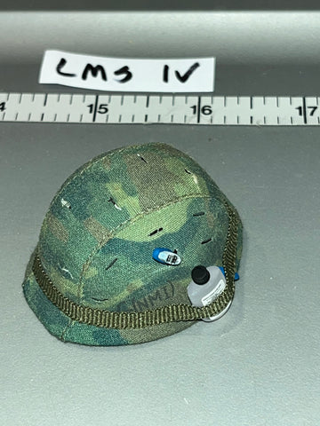 1/6 Scale Vietnam US Helmet - DJ Custom Forest Gump