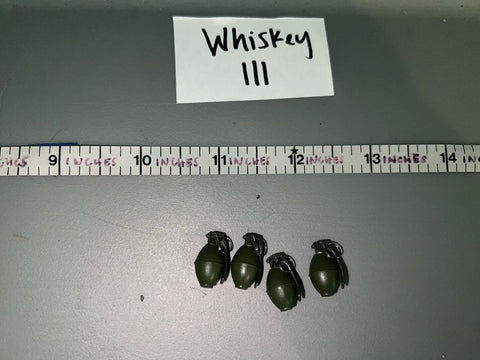 1/6 Scale Vietnam US Grenade Lot