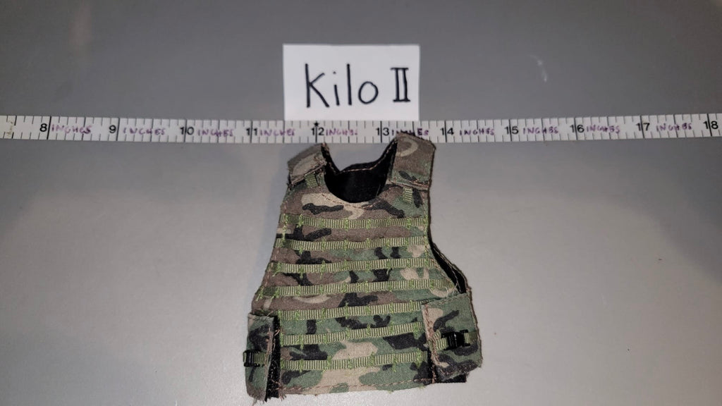 1/6 Scale Modern Era Woodland Body Armor