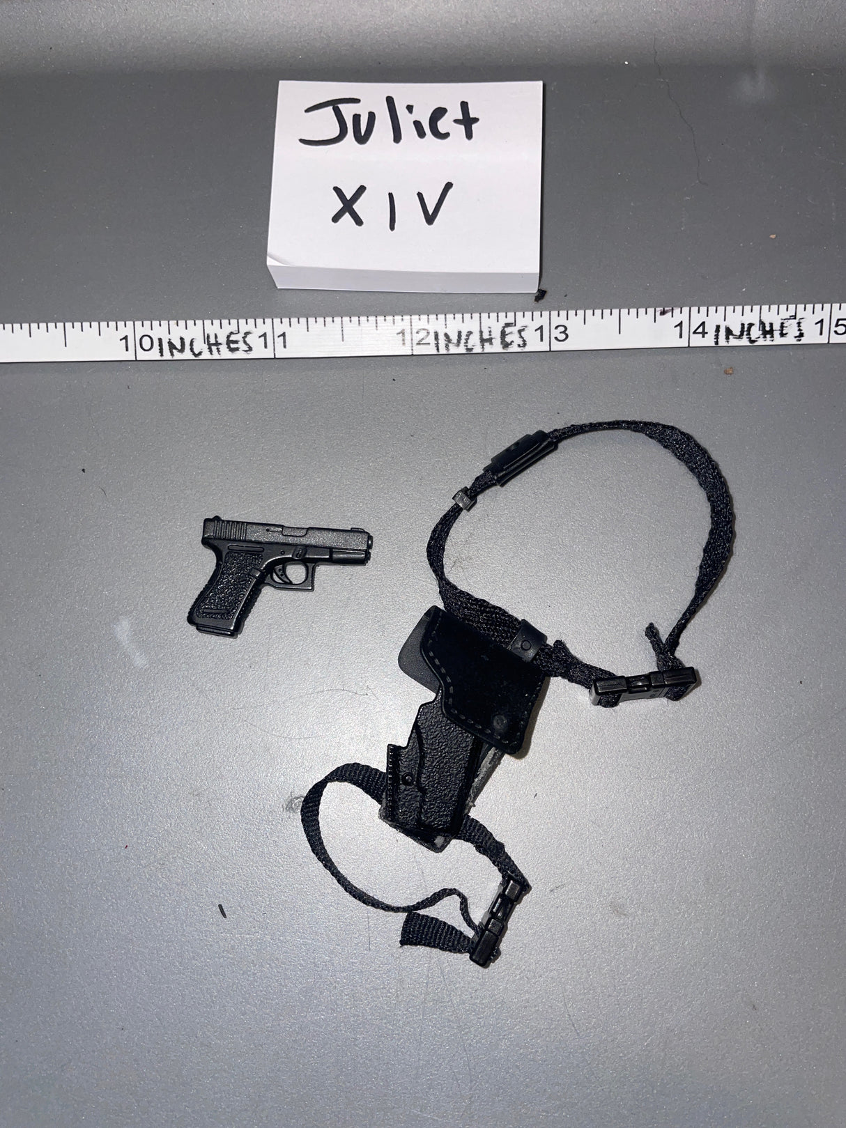1/6 Scale Modern Pistol and  Holster