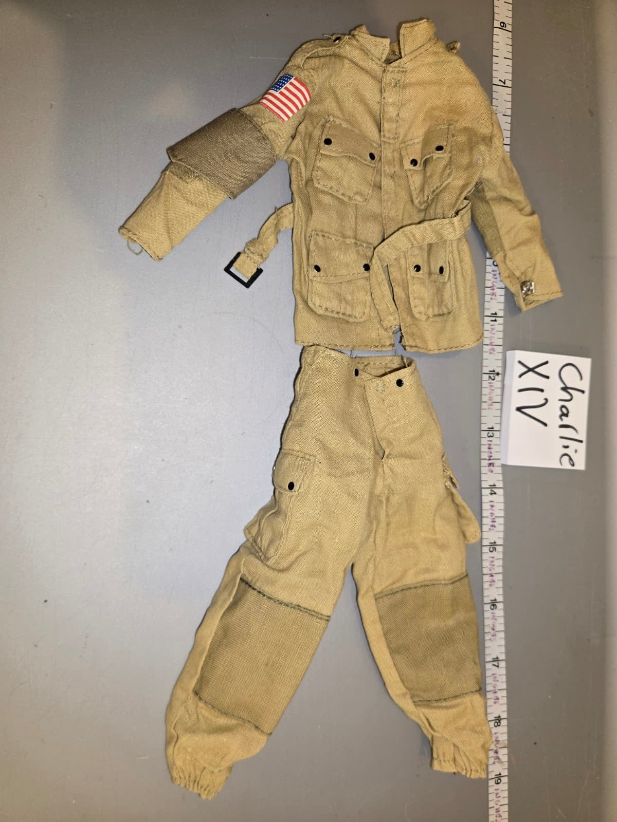 1:6 Scale WWII US Paratrooper Uniform