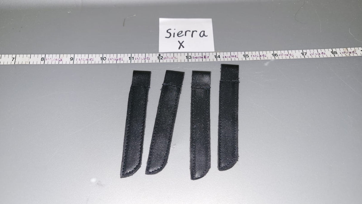 1/6 Scale Modern black knife sheaths