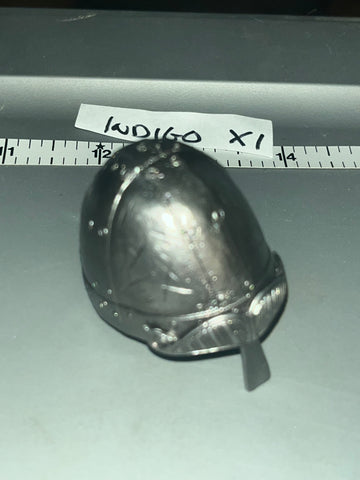 1:6 Scale Medieval Knight Metal Helmet