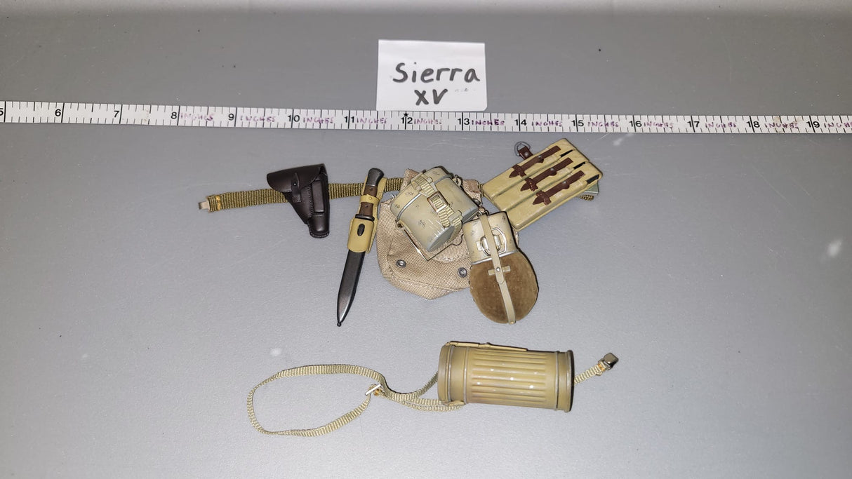 1/6 Scale WWII German Tropical Afrika Korps Field Gear