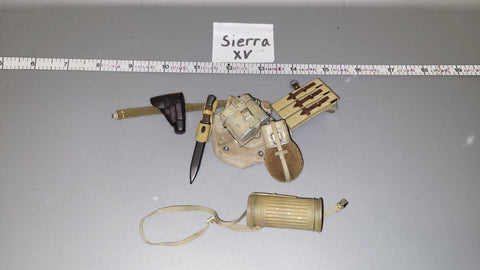 1/6 Scale WWII German Tropical Afrika Korps Field Gear