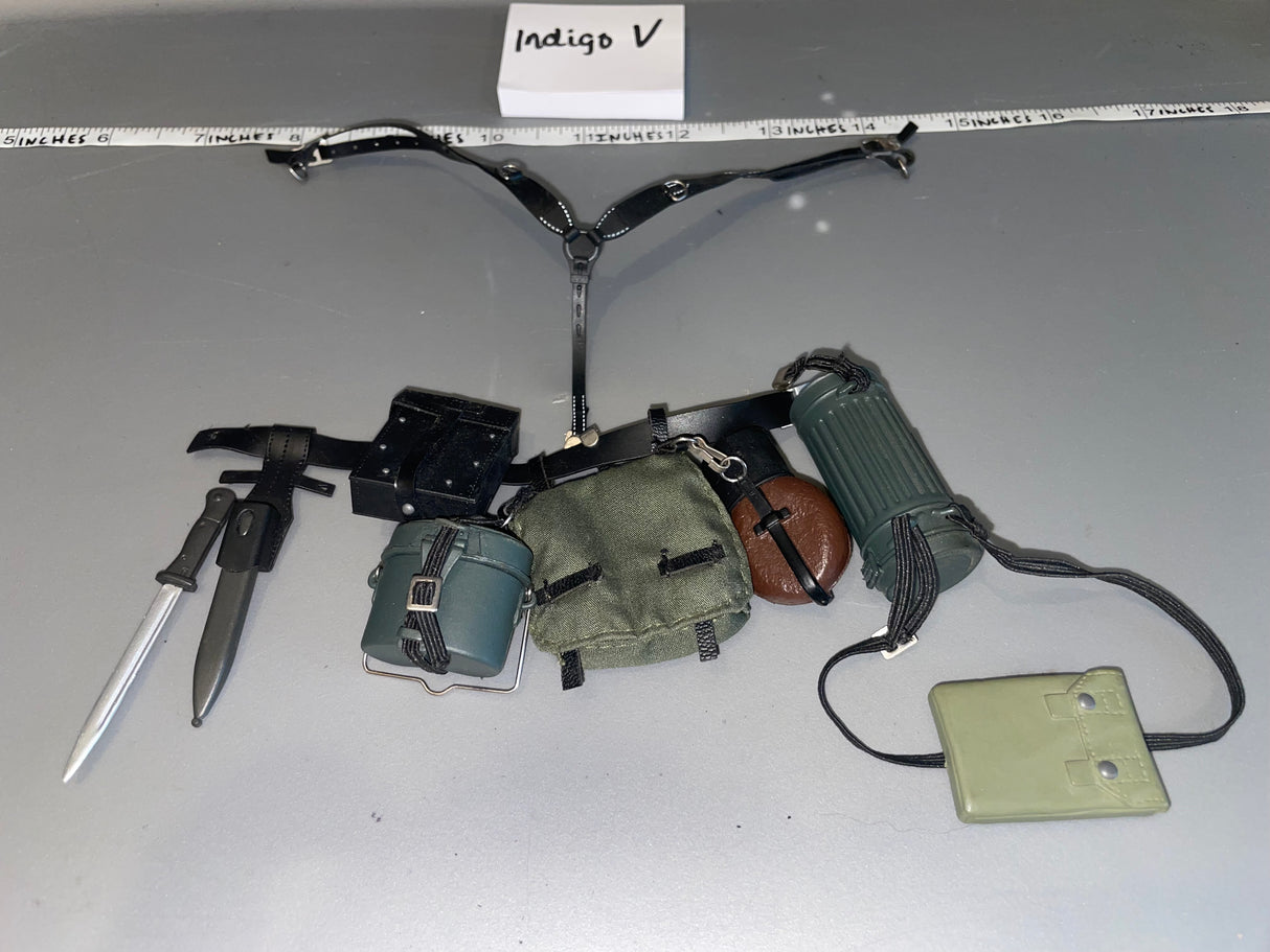 1/6 Scale WWII German Field Gear Lot