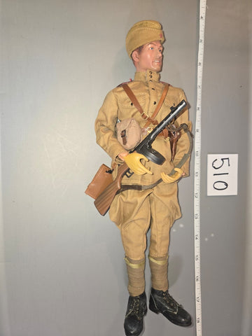 1:6 Scale WWII Russian Infantryman Dressed Figure - Dragon