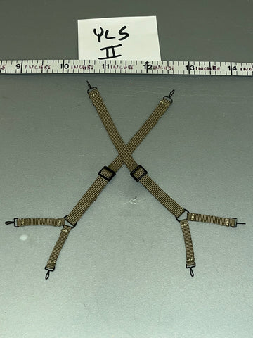 1/6 Scale WWII US USMC Marine Suspenders -  Facepool Snafu Mortarman