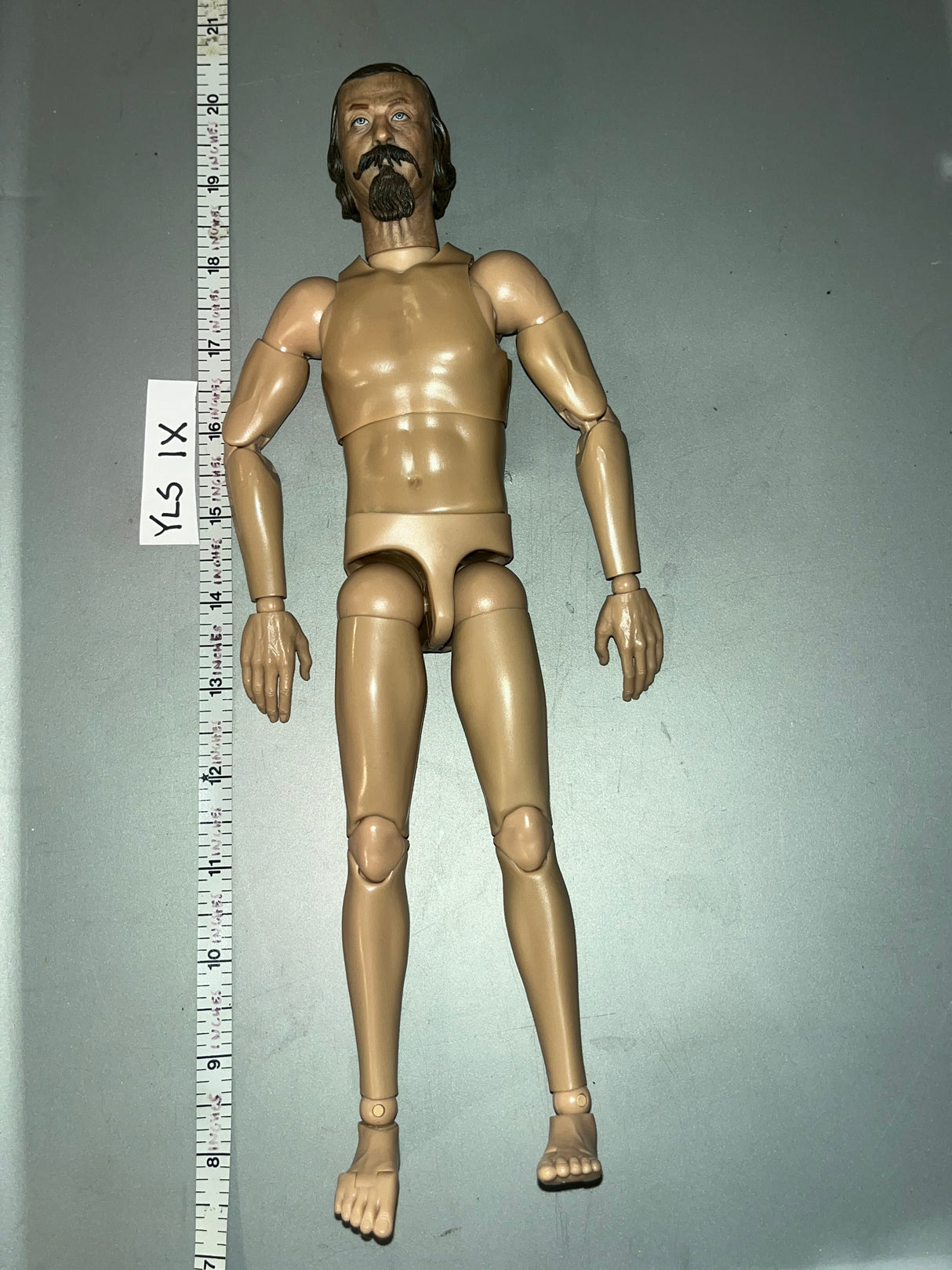 1/6 Scale Civil War Era General Pickett Nude Figure