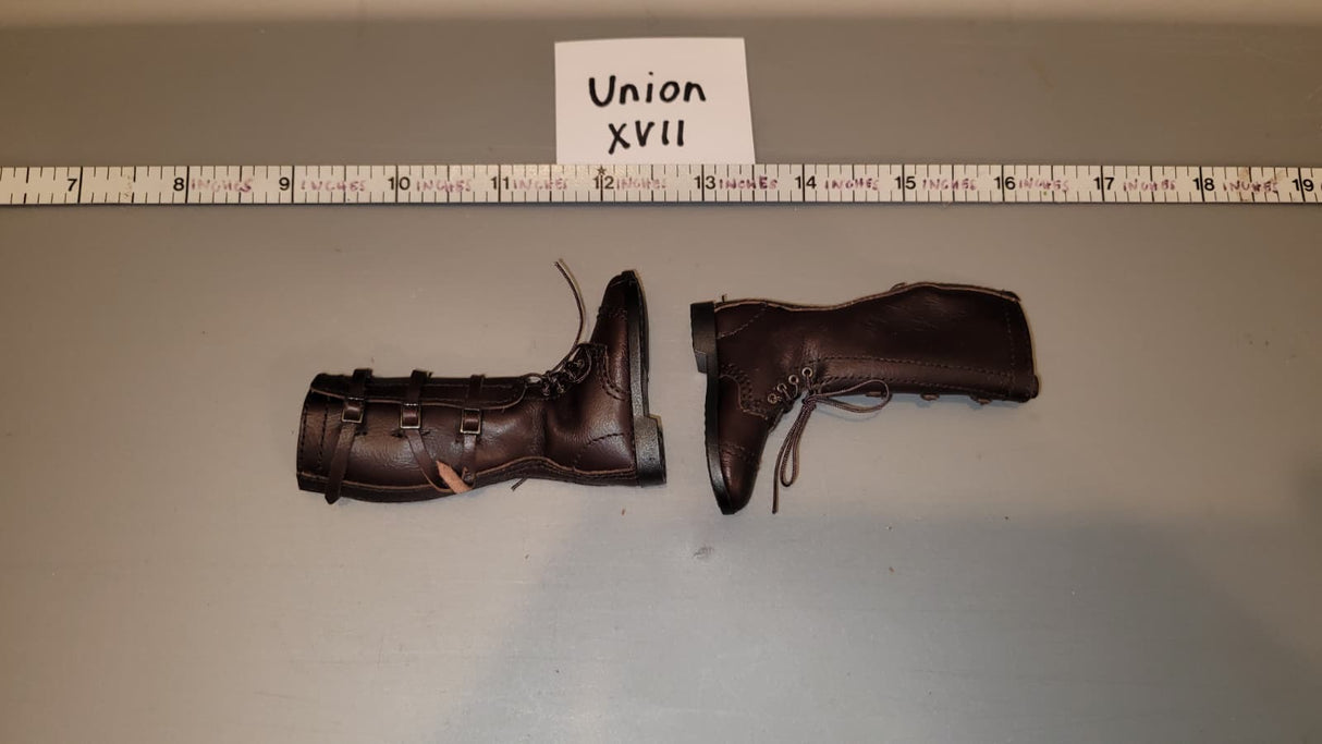 1:6 Scale WWII US Cavalry Boots -
