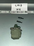 1/6 Scale Vietnam US Canteen and Cover - USMC Hue  - QORange