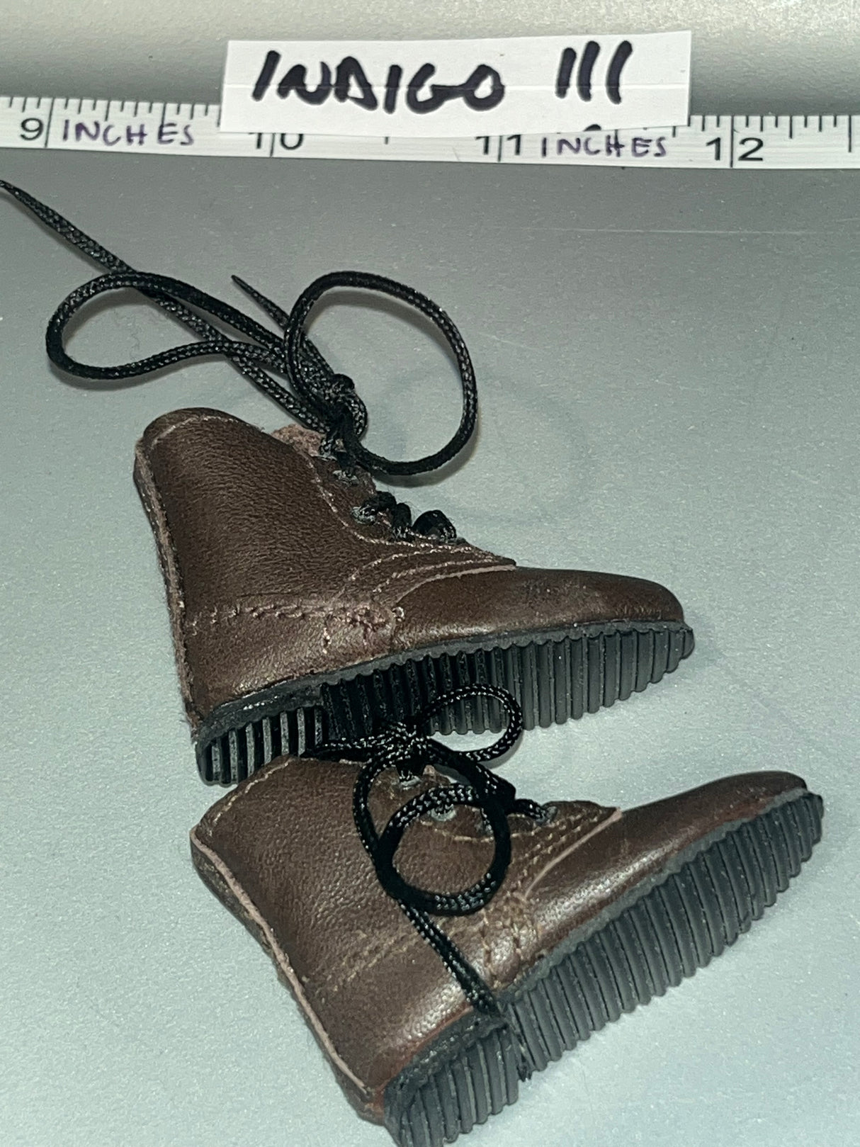 1/6 Scale WWII German Leather Tanker Boots - ITPT