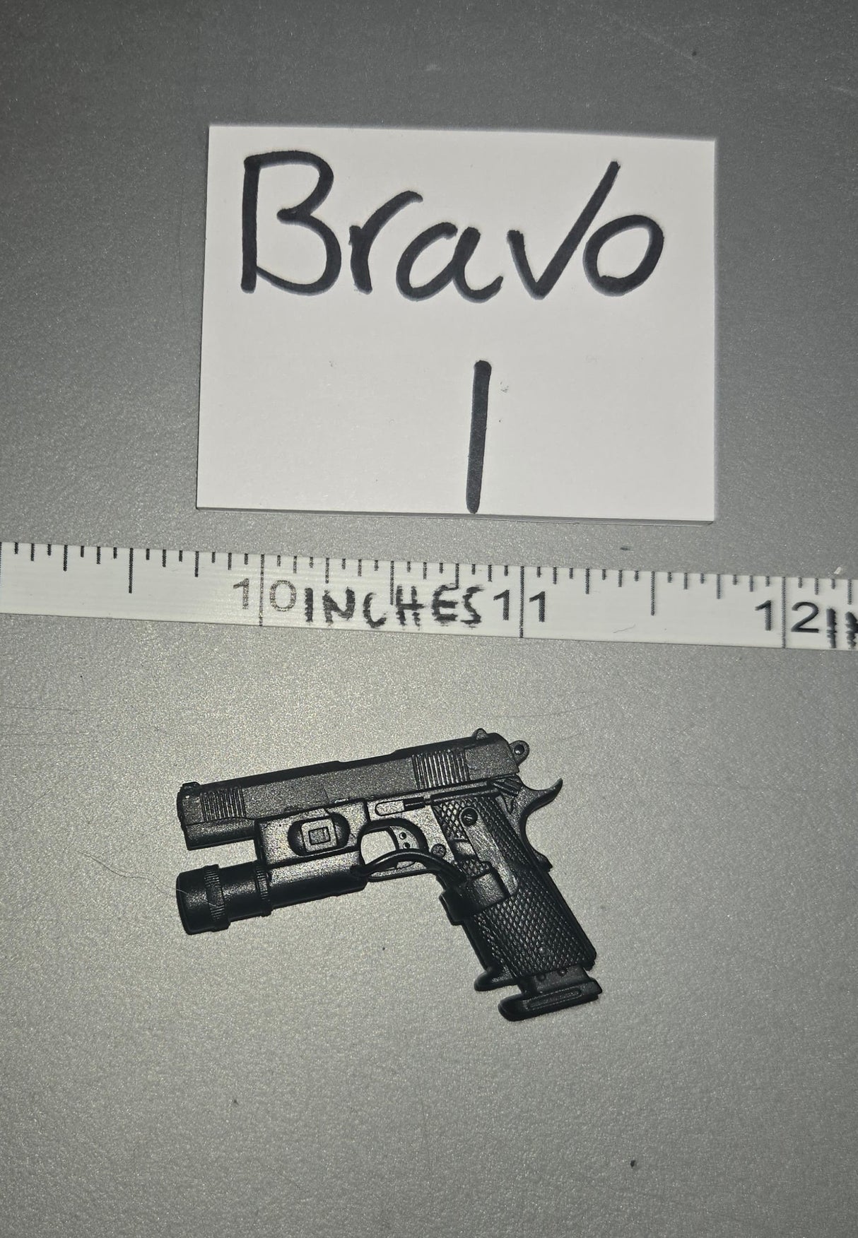 1/6 Scale Modern Pistol
