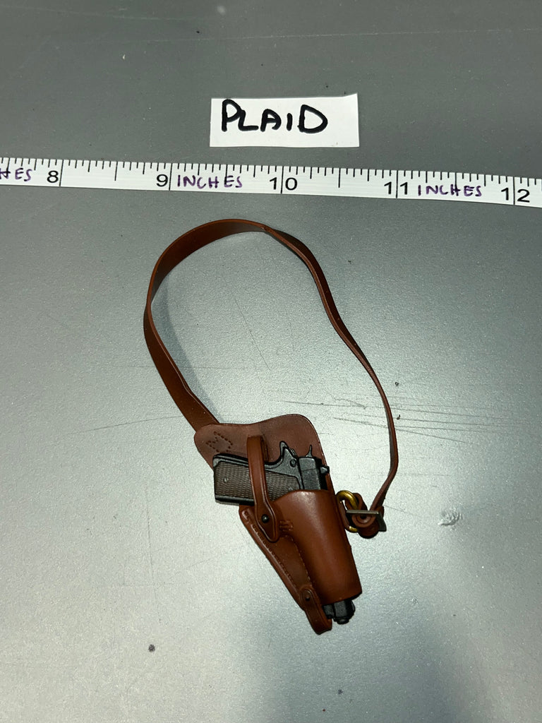 1:6 Scale WWII US .45 Pistol and Shoulder Holster