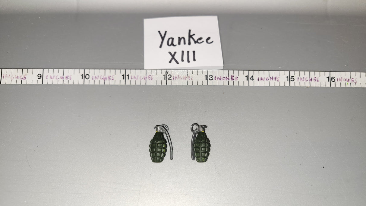 1/6 Scale WWII US Grenade Lot