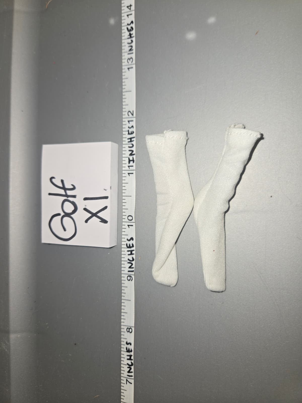 1:6 Scale Modern Era White Socks