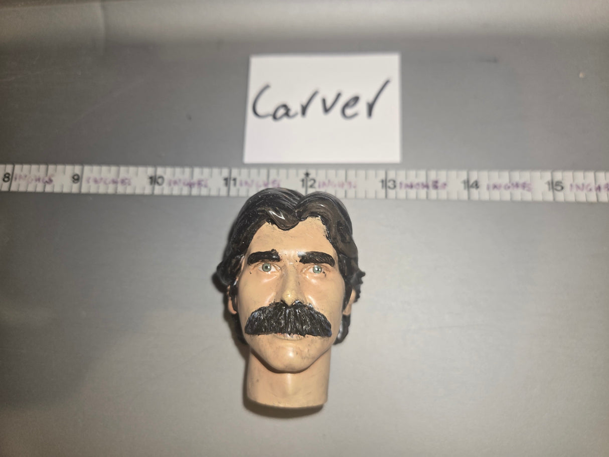 1/6 Scale Civil War Western Head Sculpt