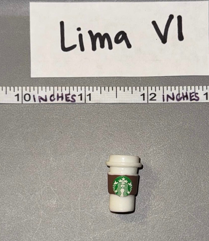 1/6 Scale Modern Era Starbucks Coffee Cup - Brown