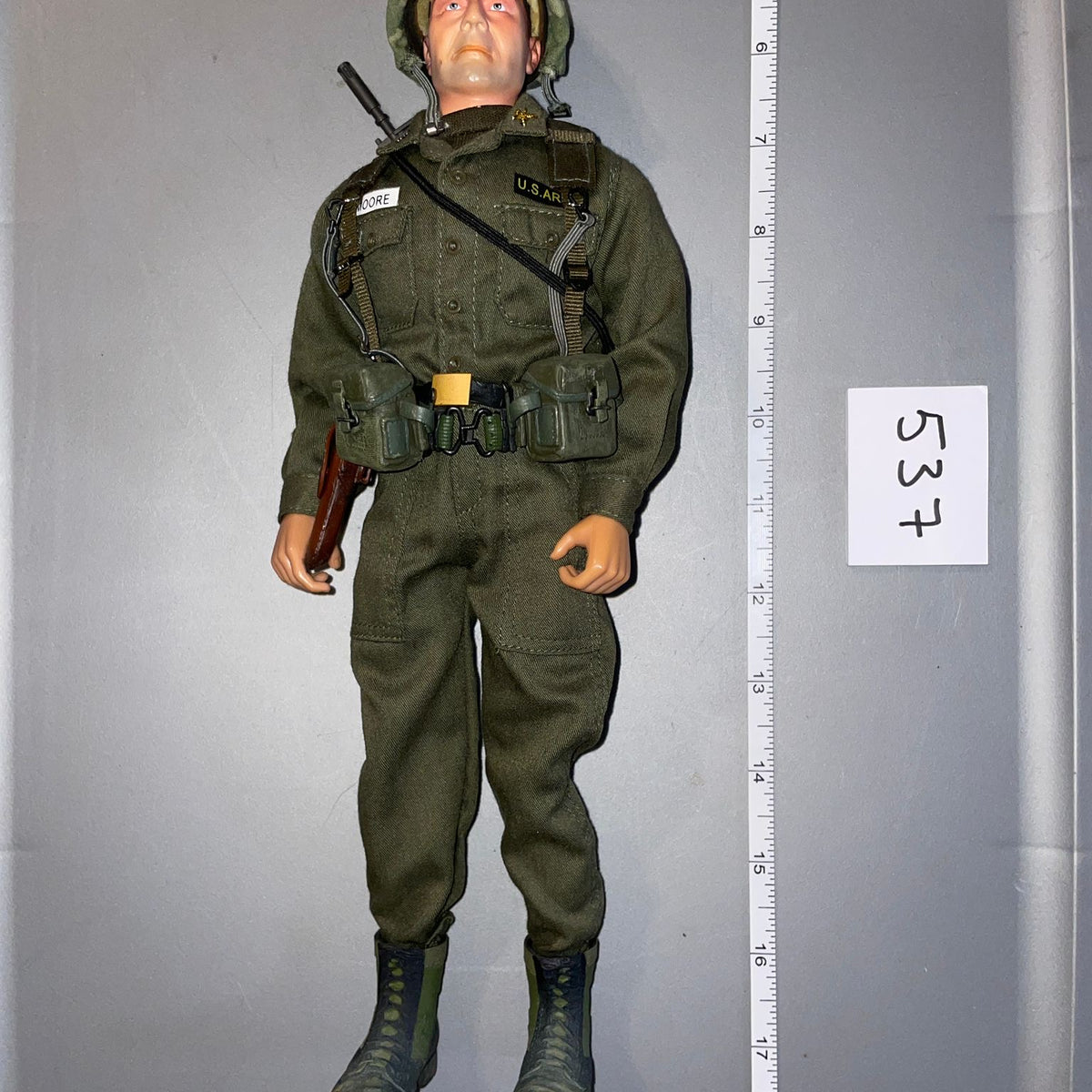 1:6 Scale Vietnam War US First Cavalry Hal Moore Dressed Figure - Drag ...