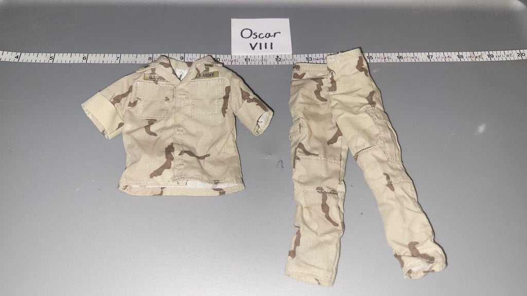 1:6 Scale Modern Era Desert BDU Uniform GI Joe