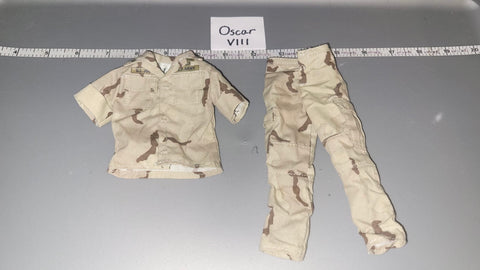 1:6 Scale Modern Era Desert BDU Uniform GI Joe