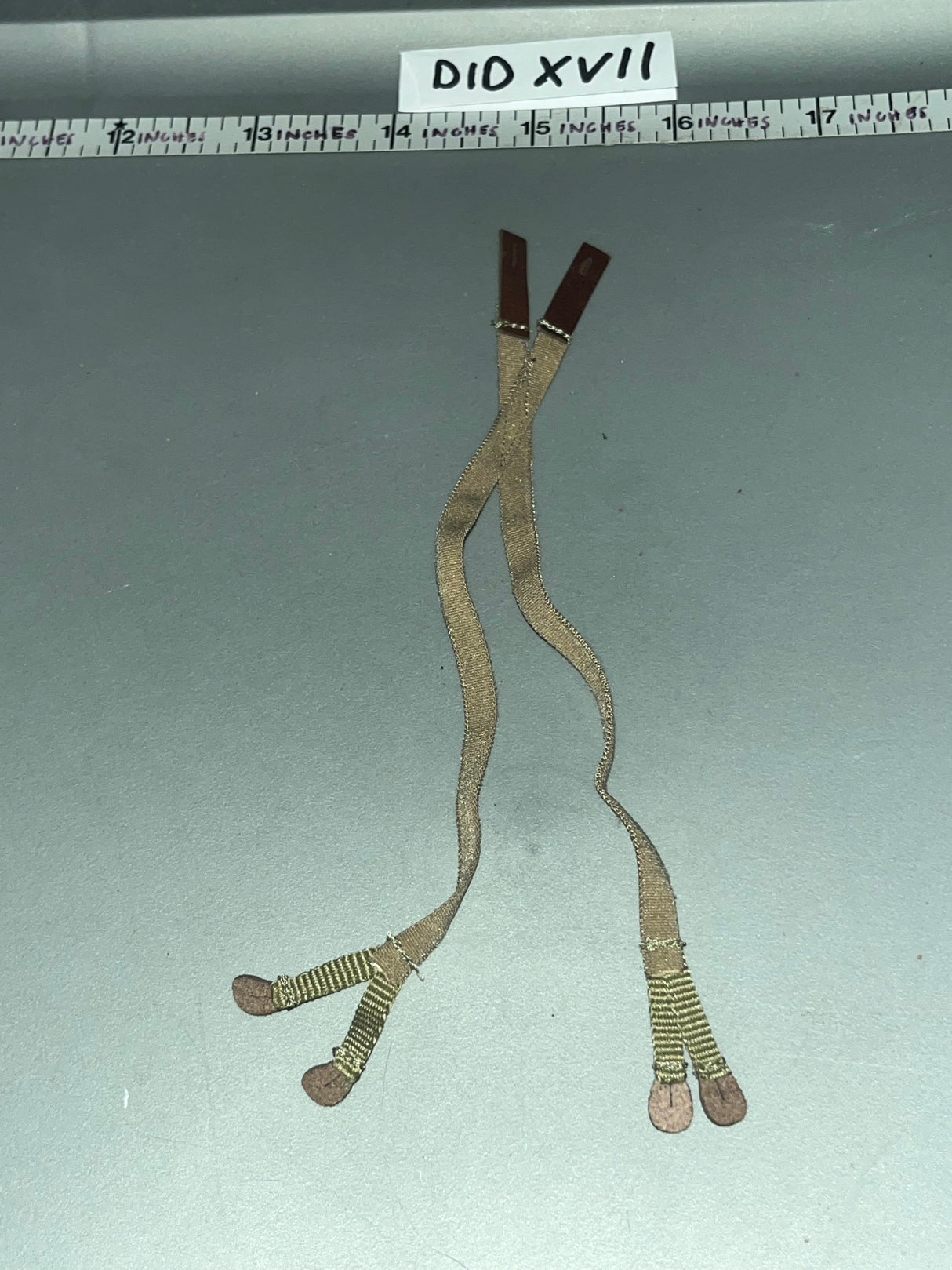 1/6 Scale Civil War Western Union Suspenders - DID - John Dunbar