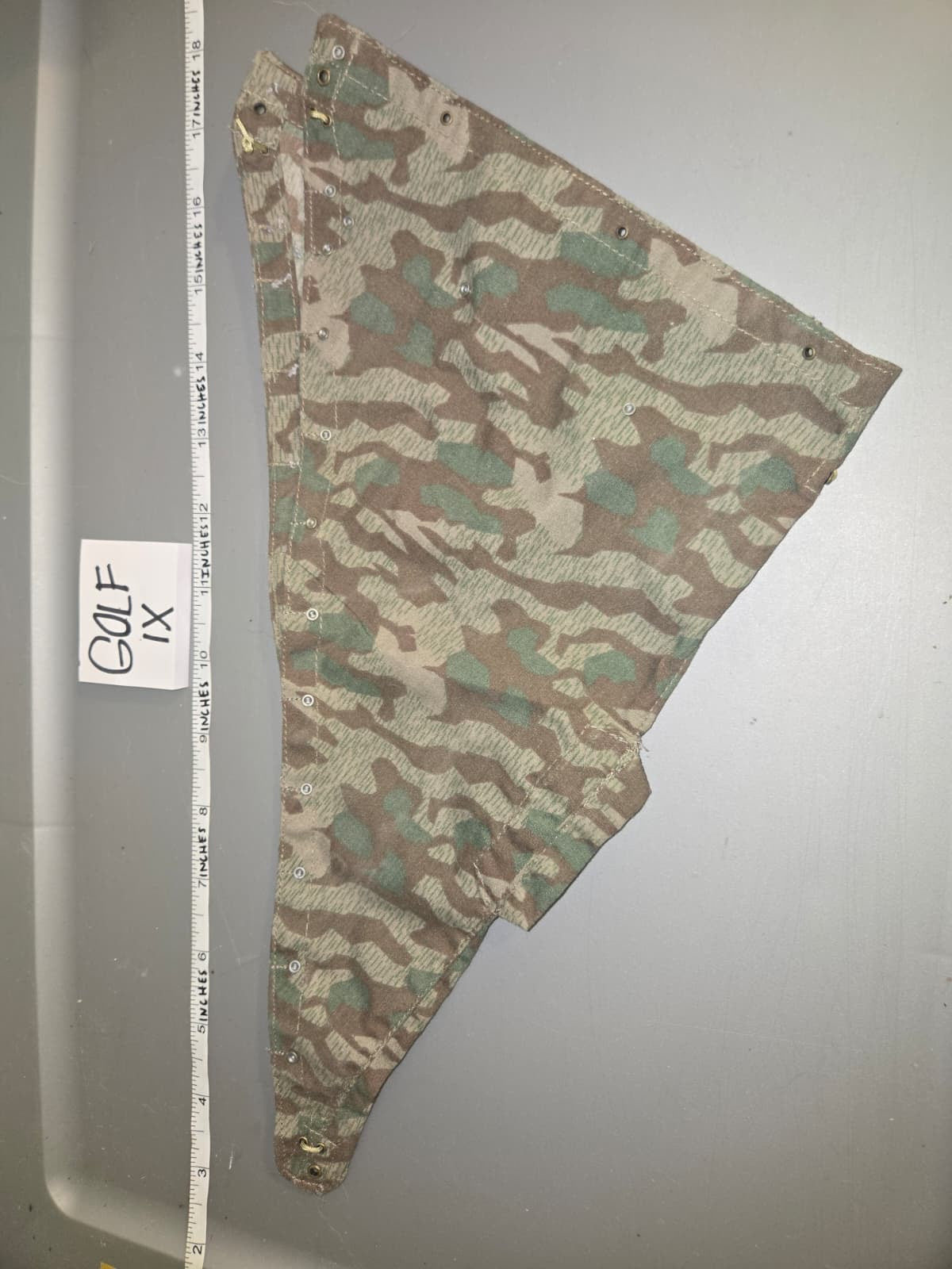 1/6 Scale WWII German Splinter Zelt