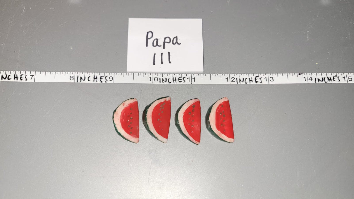 1/6 Scale Watermelon Slices Diorama Item