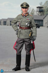 1/6 Scale WWII German Wehrmacht Officer – Otto Remer - NIB DID D80194