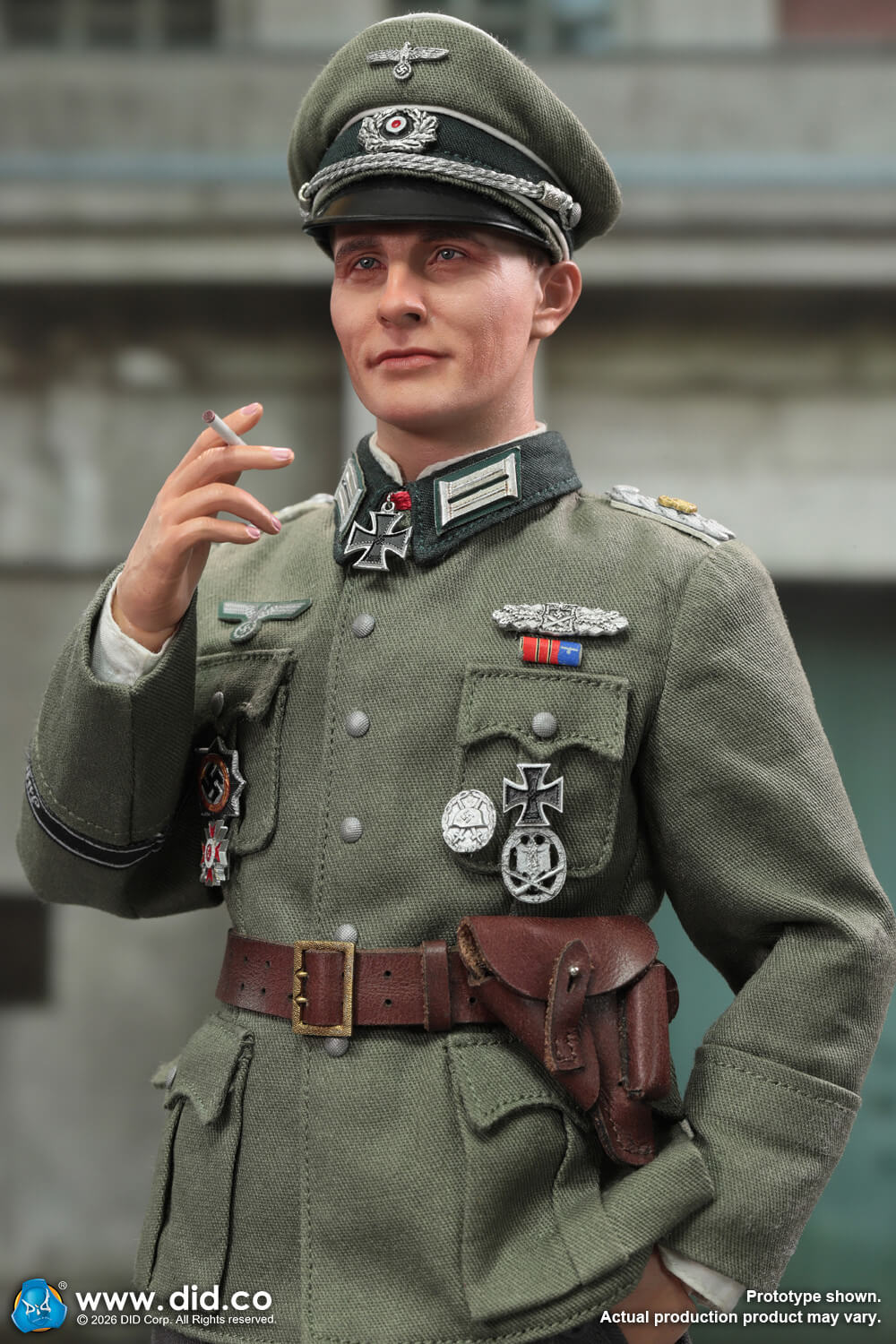 1/6 Scale WWII German Wehrmacht Officer – Otto Remer - NIB DID D80194