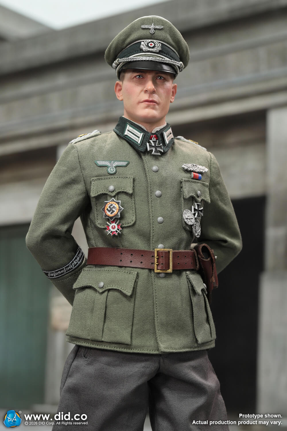 1/6 Scale WWII German Wehrmacht Officer – Otto Remer - NIB DID D80194
