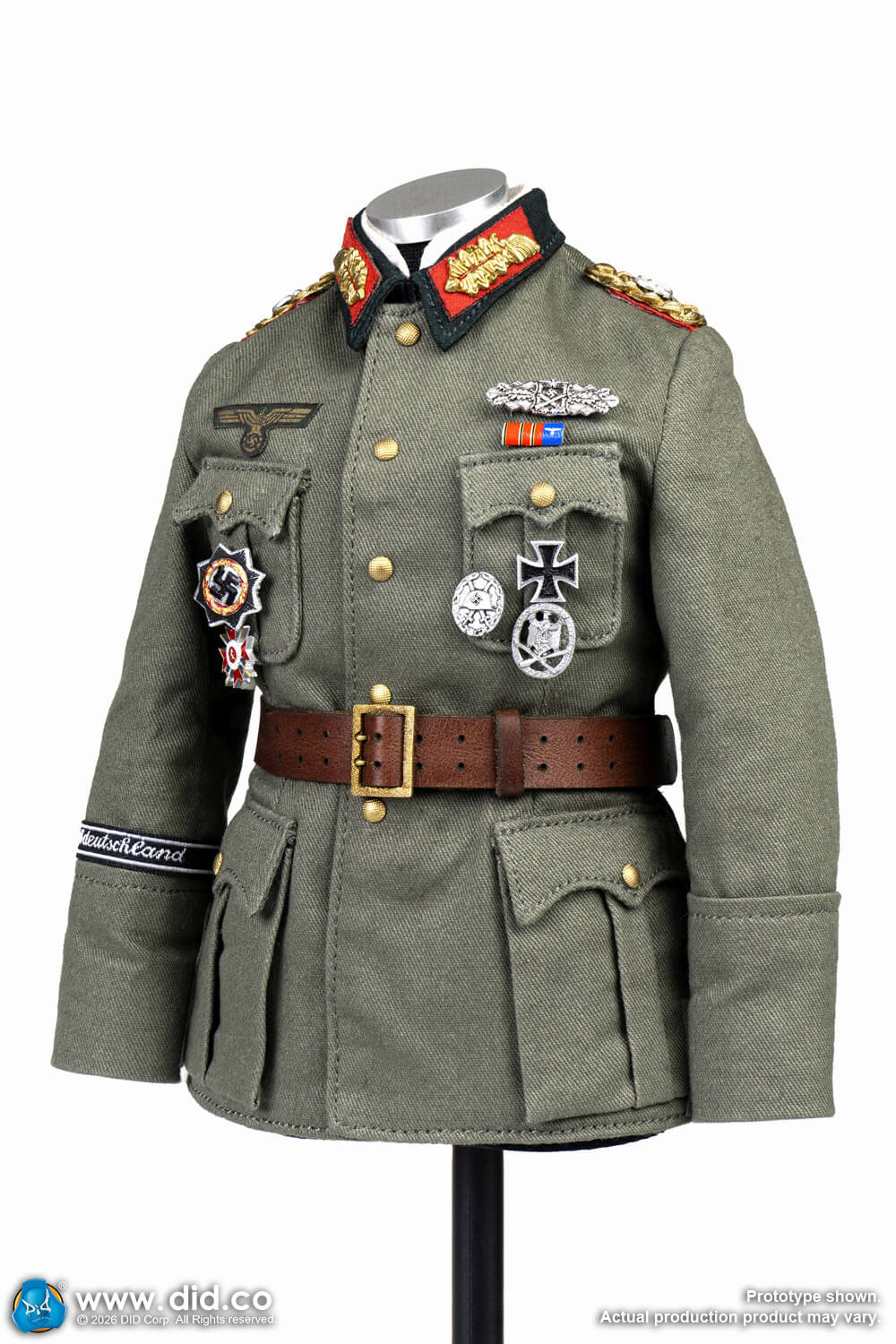 1/6 Scale WWII German Wehrmacht Officer – Otto Remer - NIB DID D80194