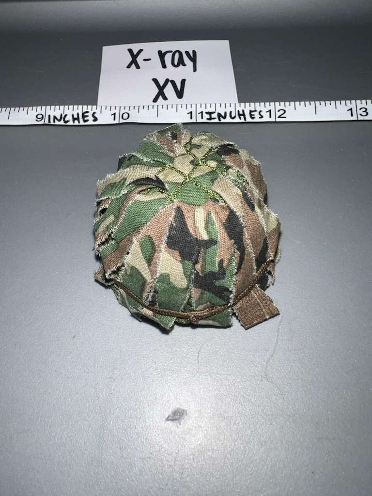 1:6 Scale Modern Era Woodland Helmet - Soldier Story 82nd Airborne Paratrooper