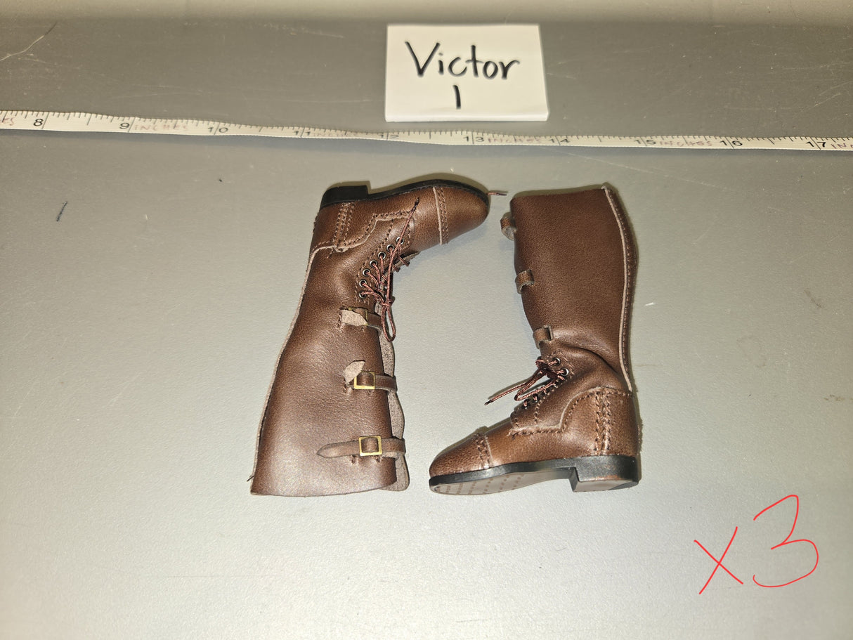 1:6 Scale WWII US Cavalry Boots