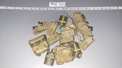 1/6 Scale WWII British Web Gear Lot