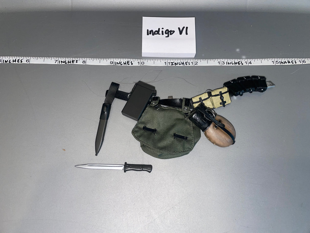 1/6 Scale WWII German Field Gear Lot