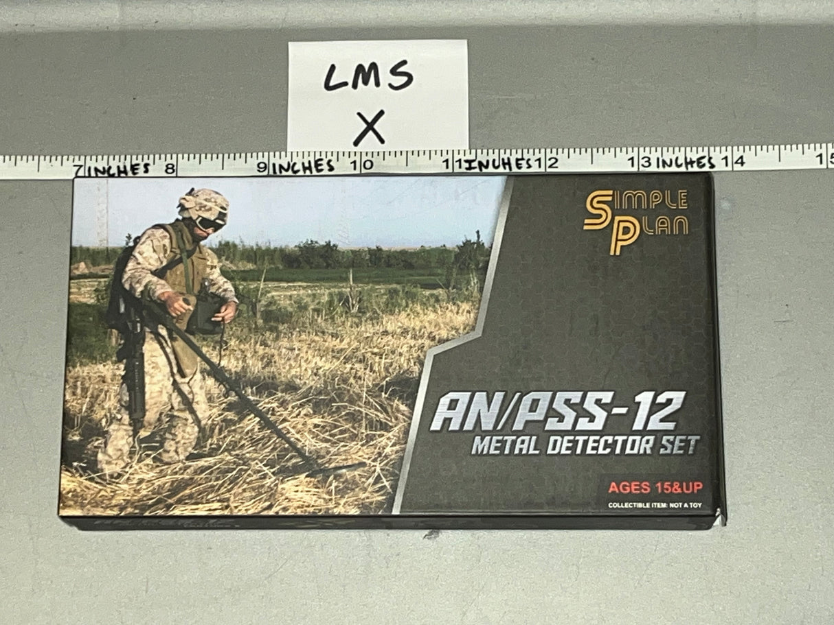 1:6 Scale Modern Era AN/PSS-12 Mine Metal Detector Set - ZY Toys NIB Weapons Set
