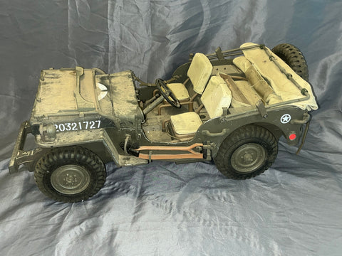 1/6 Scale WWII US Jeep - Ultimate Soldier - Weathered and Broken