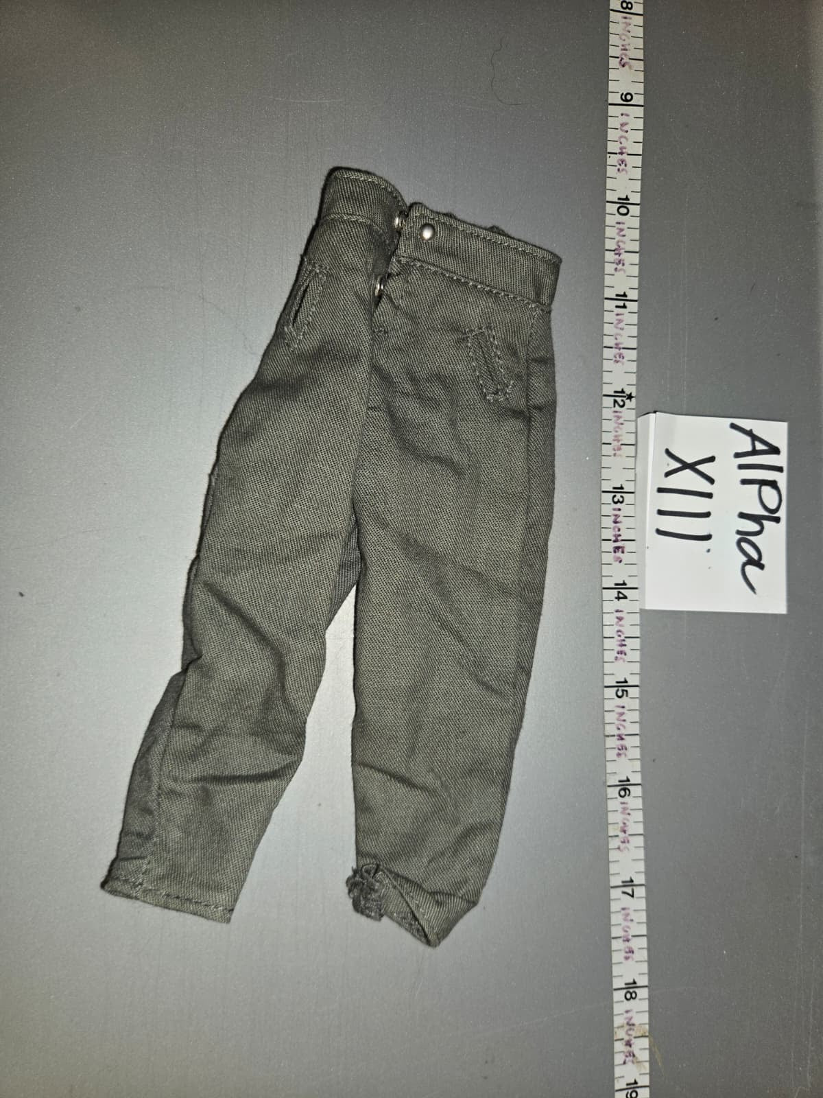 1/6 Scale WWII German Grey Pants