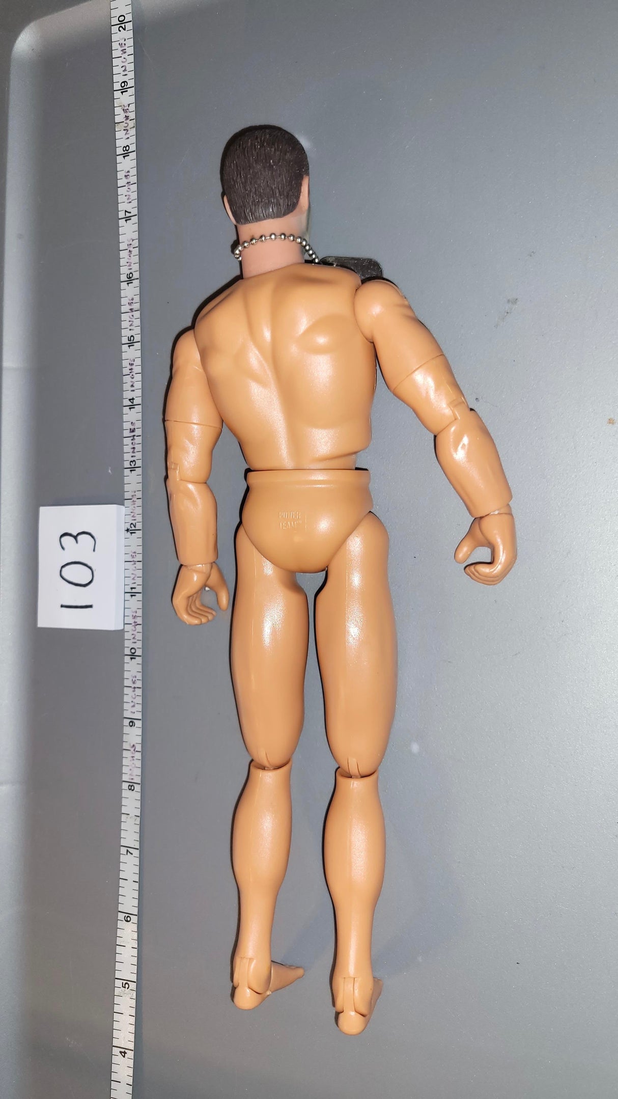 1/6 Scale Nude Power Team Figure