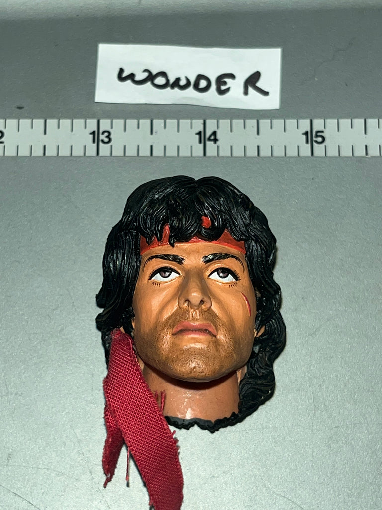 1/6 Scale Modern Era Rambo Head Sculpt - Sylvester Stallone