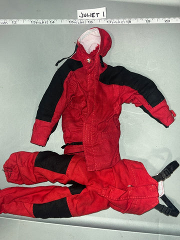 1/6 Scale Modern Mountain Search and Rescue Ski Suit Uniform