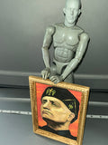 1/6 Scale WWII Italian Leader Propaganda Painting - Mussolini