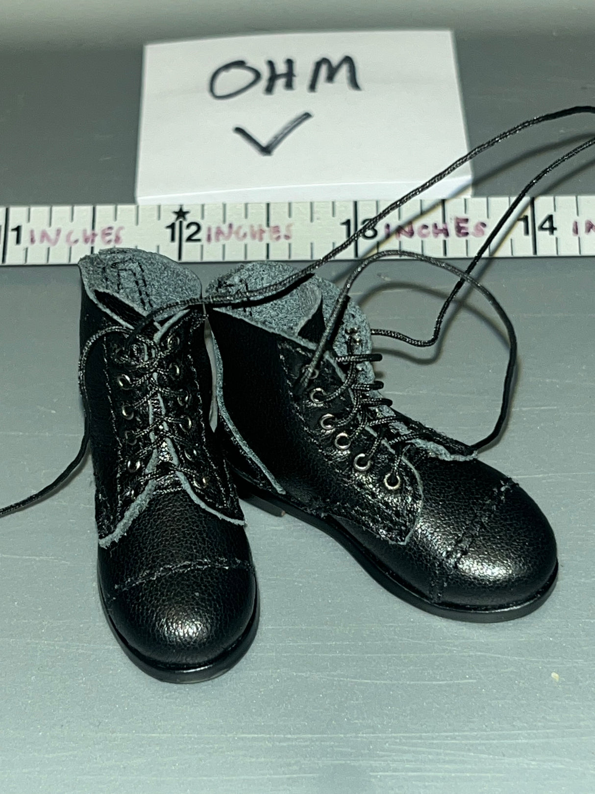 1/6 Scale WWII British Leather Boots - UJINDOU Operation Market Garden Paratrooper