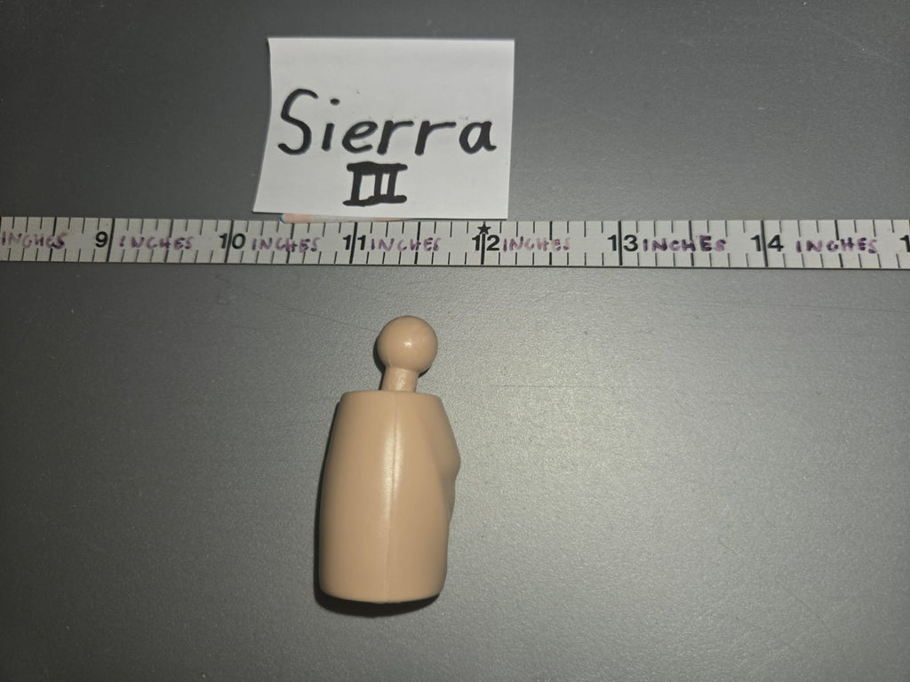 1/6 Scale Neck Adaptor - Nude Figure Part