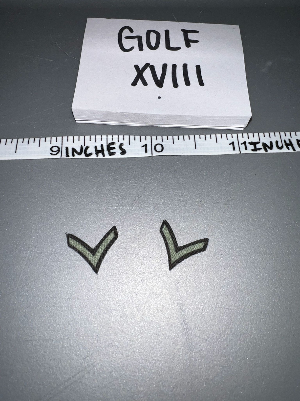 1/6 Scale WWII US Rank Insignia