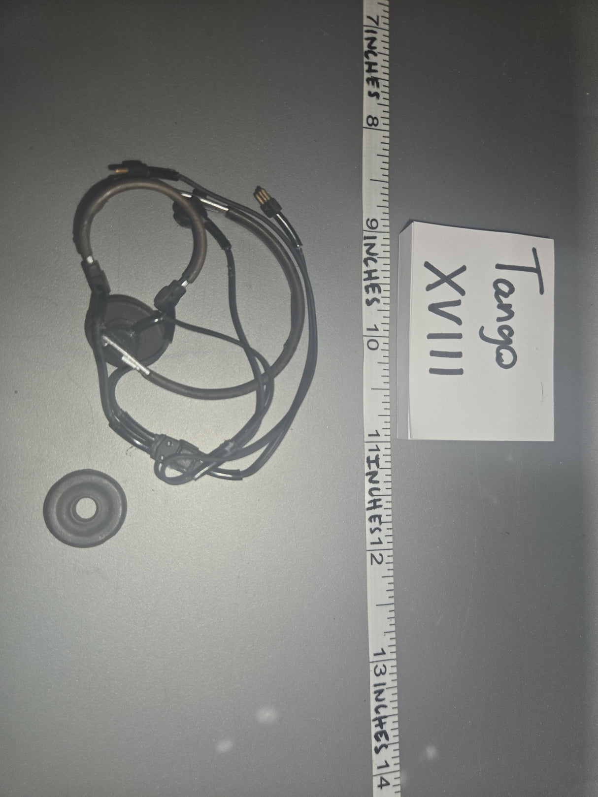 1/6 Scale WWII German Tanker Head Phones Set