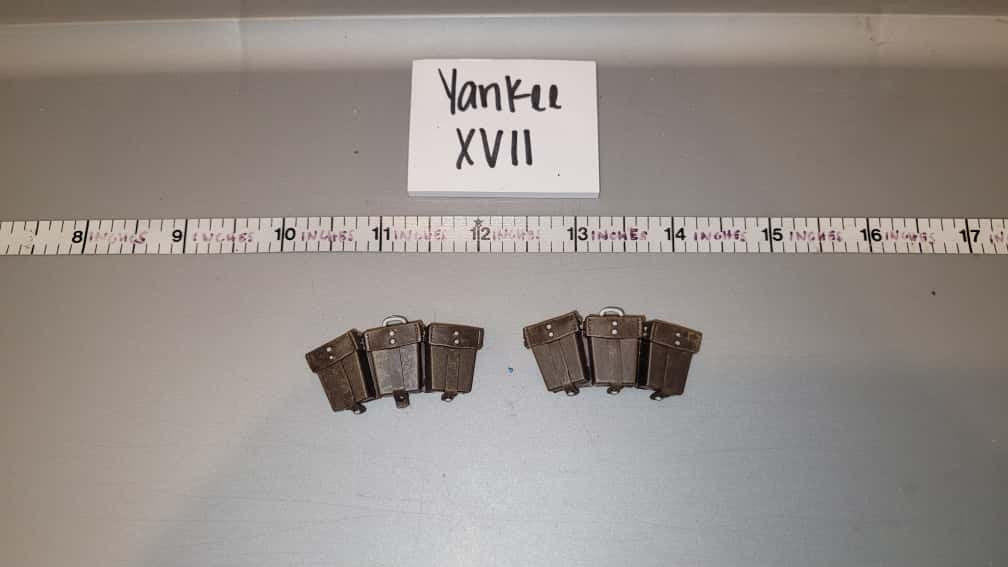 1/6 Scale WWII German Kar98 Pouches - Luftwaffe / Fallschirmjager